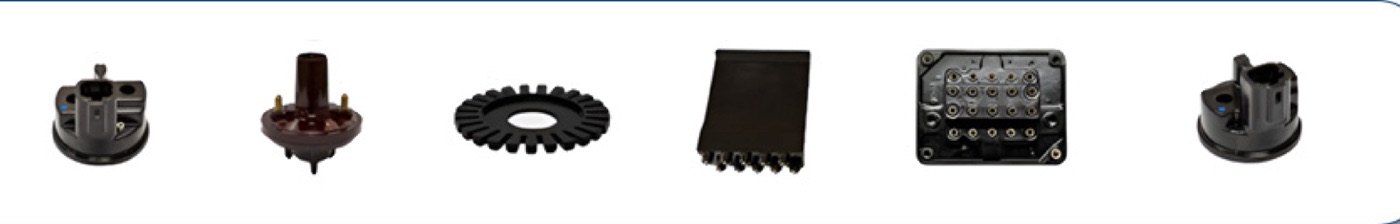 Thermoset compression moulded parts
