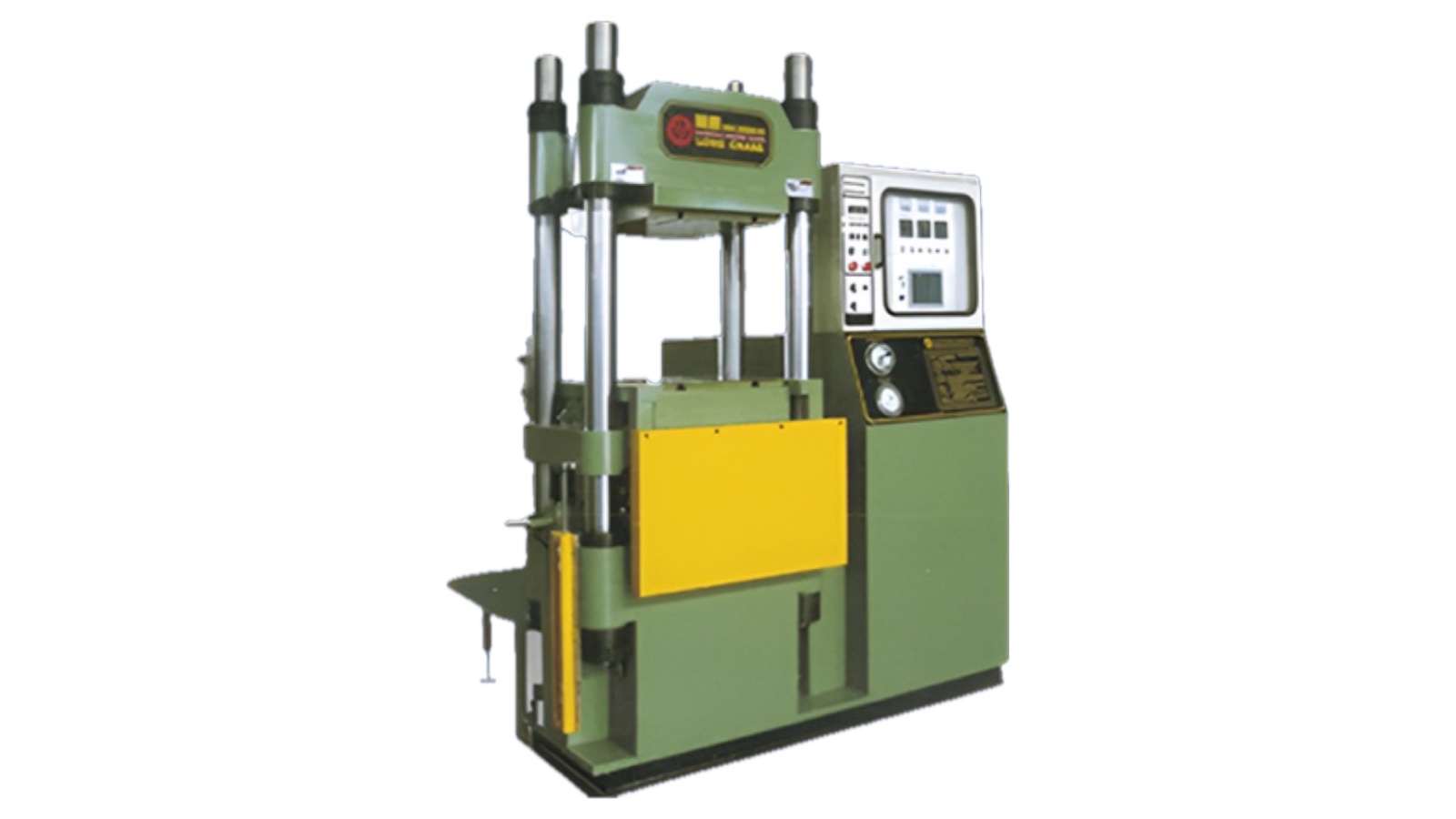 Thermoset compression moulding press